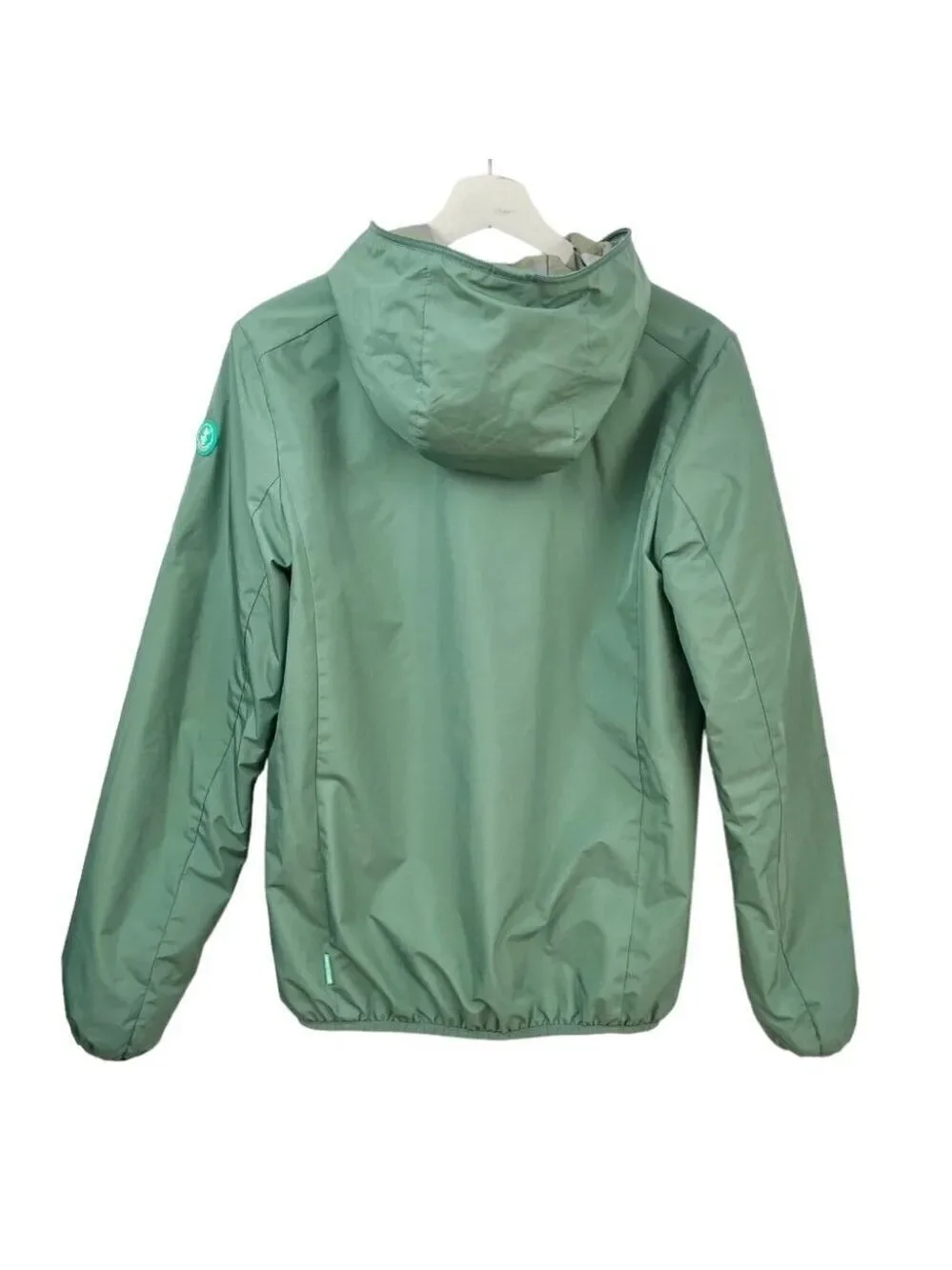 Save The Duck James Hooded Reversible Camo/Green Puffer Size 16Y